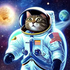 Gato astronauta